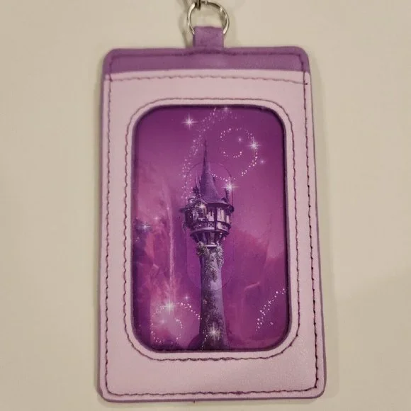 Loungefly Disney Tangled Rapunzel & Flynn Retractable Lanyard ID Holder … - Picture 6 of 9